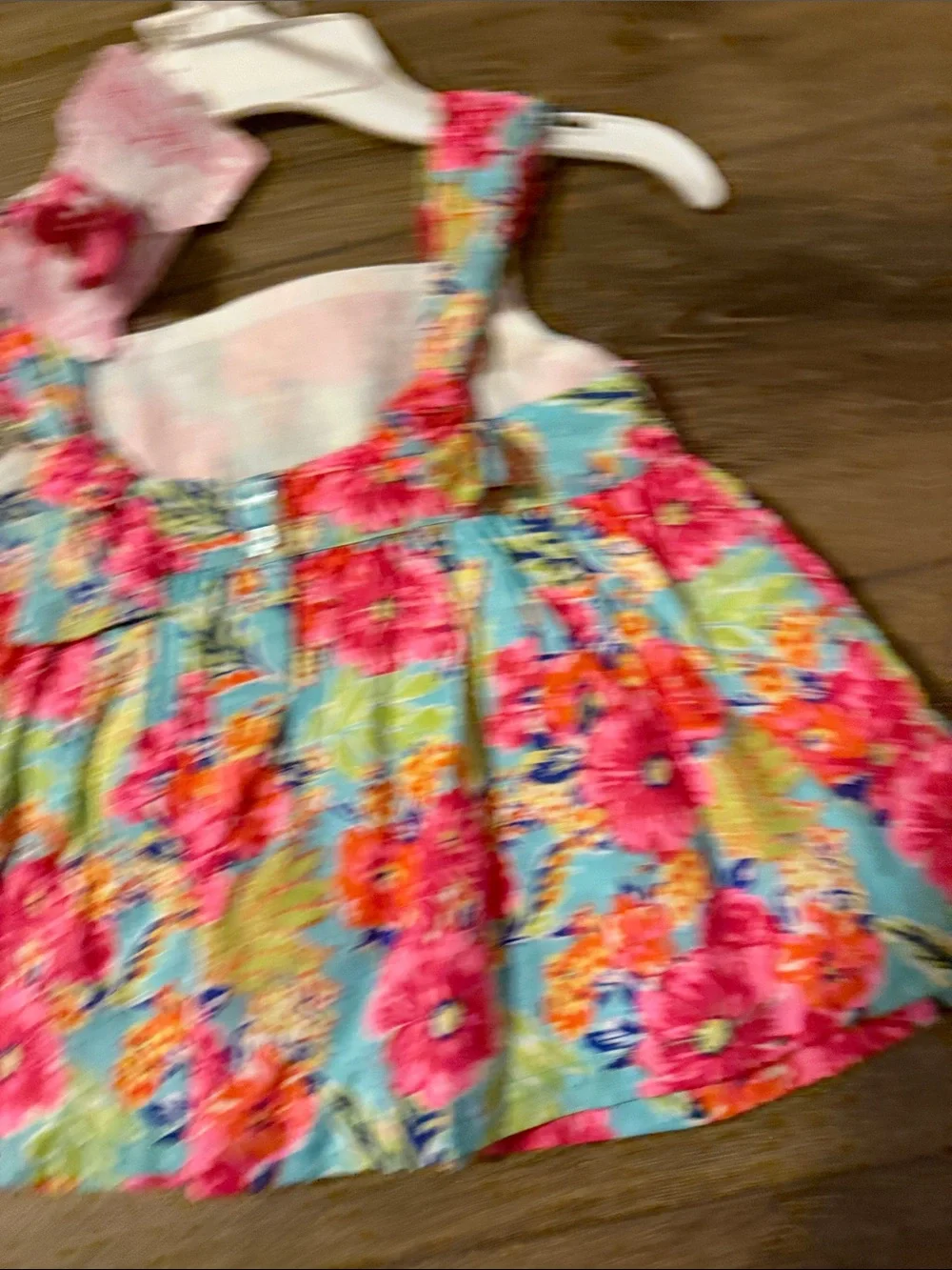 Tommy Bahama Set - Girls 5/6 Floral Multicolor Outfit - Pink, Turquoise, Yellow